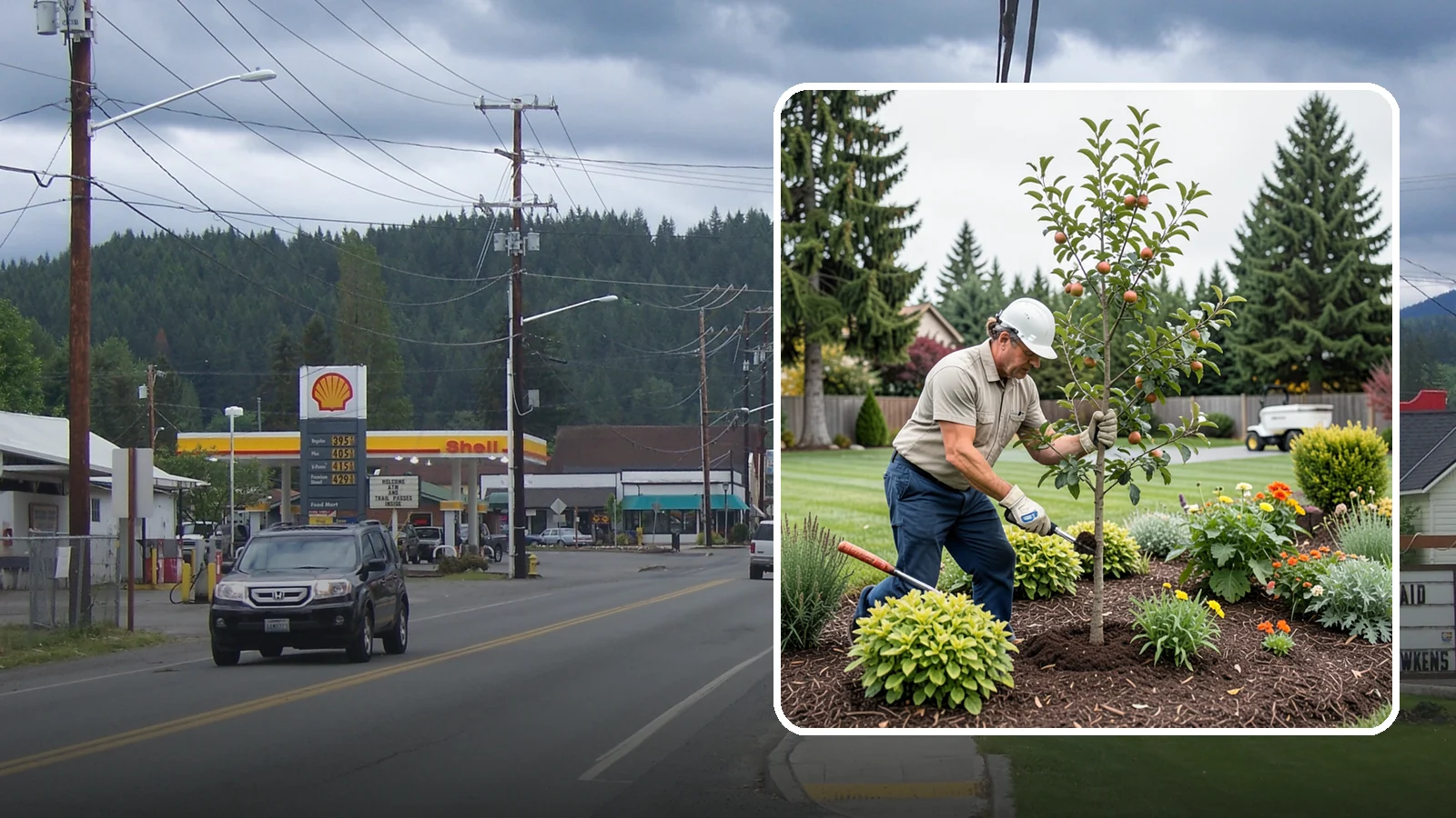 Fruit Tree Planting in Granite Falls, Snohomish County, WA - We plant fruit trees selected to produce reliably in the Pacific Northwest climate.