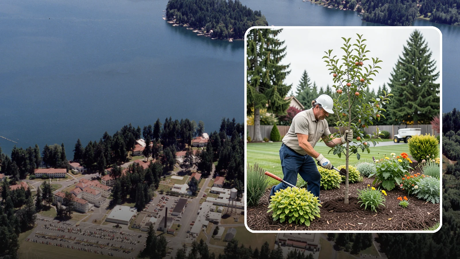 Fruit Tree Planting in Lakewood, Pierce County, WA - We plant fruit trees selected to produce reliably in the Pacific Northwest climate.