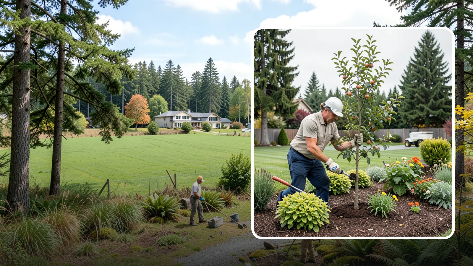 Fruit Tree Planting in Lyman, Skagit County, WA - We plant fruit trees selected to produce reliably in the Pacific Northwest climate.