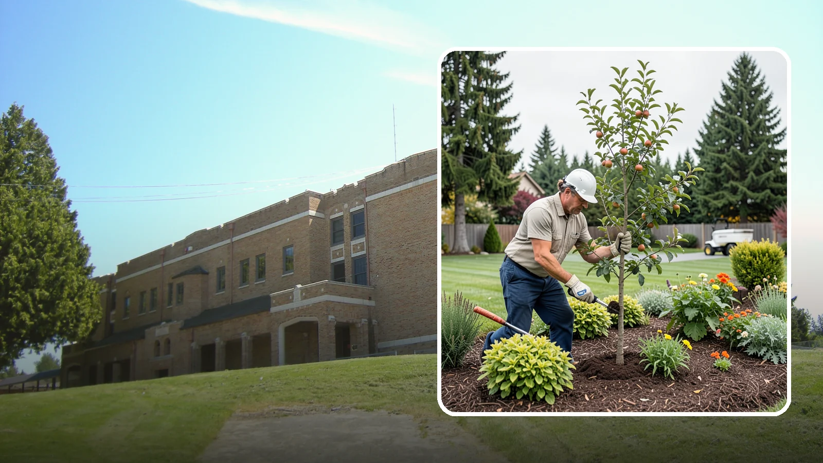 Fruit Tree Planting in Maple Valley, King County, WA - We plant fruit trees selected to produce reliably in the Pacific Northwest climate.