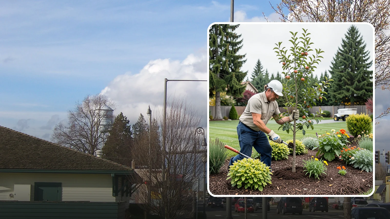 Fruit Tree Planting in Marysville, Snohomish County, WA - We plant fruit trees selected to produce reliably in the Pacific Northwest climate.