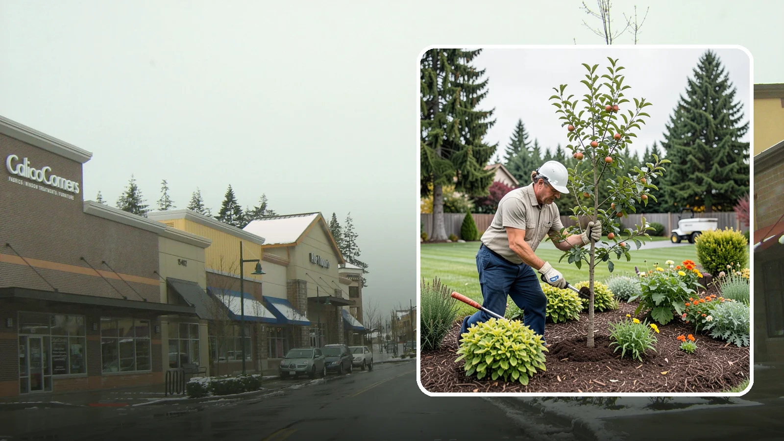 Fruit Tree Planting in Mill Creek, Snohomish County, WA - We plant fruit trees selected to produce reliably in the Pacific Northwest climate.