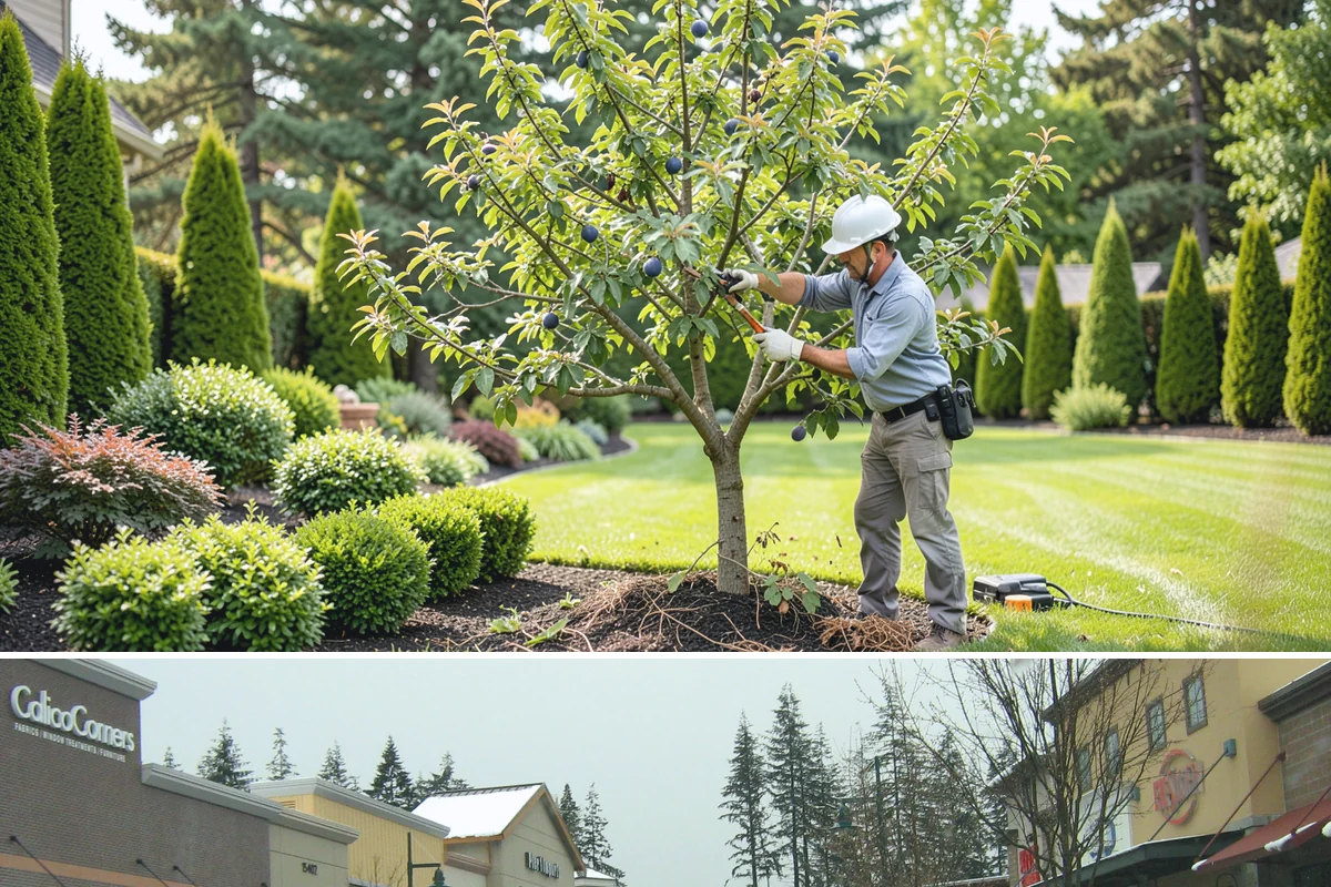 Fruit Tree Planting in Mill Creek, Snohomish County, WA - Plant bare-root fruit trees in late winter to early spring while dormant, giving roots time to establish before the Northwest...