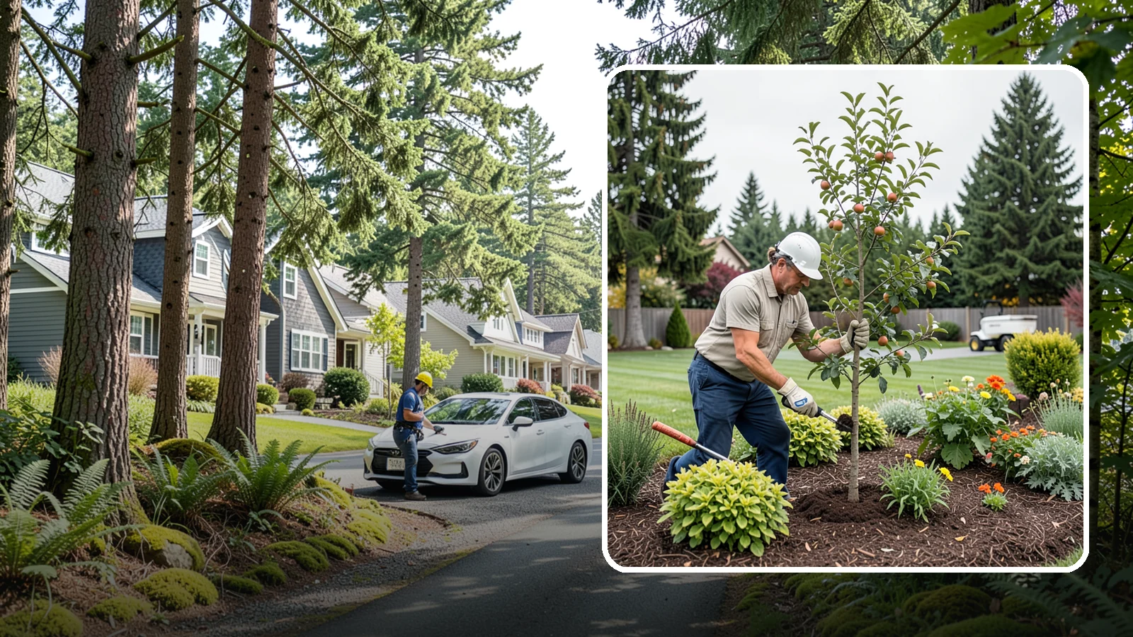 Fruit Tree Planting in Normandy Park, King County, WA - We plant fruit trees selected to produce reliably in the Pacific Northwest climate.