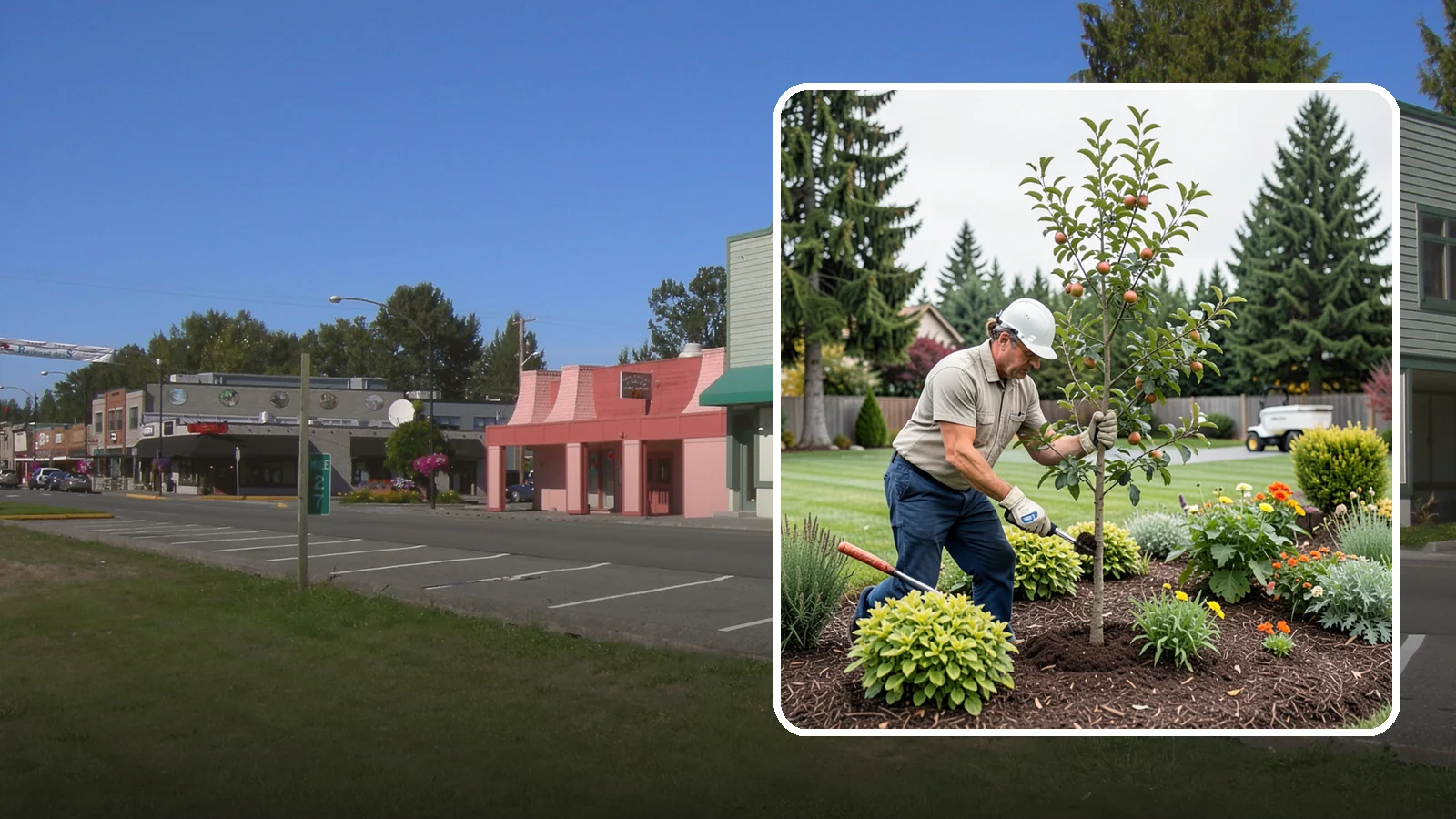 Fruit Tree Planting in Snoqualmie, King County, WA - We plant fruit trees selected to produce reliably in the Pacific Northwest climate.