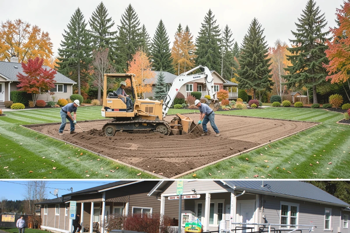 Fruit Tree Planting in South Prairie, Pierce County, WA - Plant bare-root fruit trees in late winter to early spring while dormant, giving roots time to establish before the Northwest...
