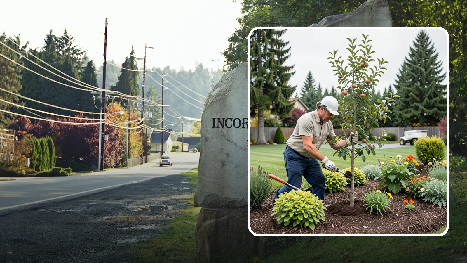Fruit Tree Planting in Wilkeson, Pierce County, WA - We plant fruit trees selected to produce reliably in the Pacific Northwest climate.