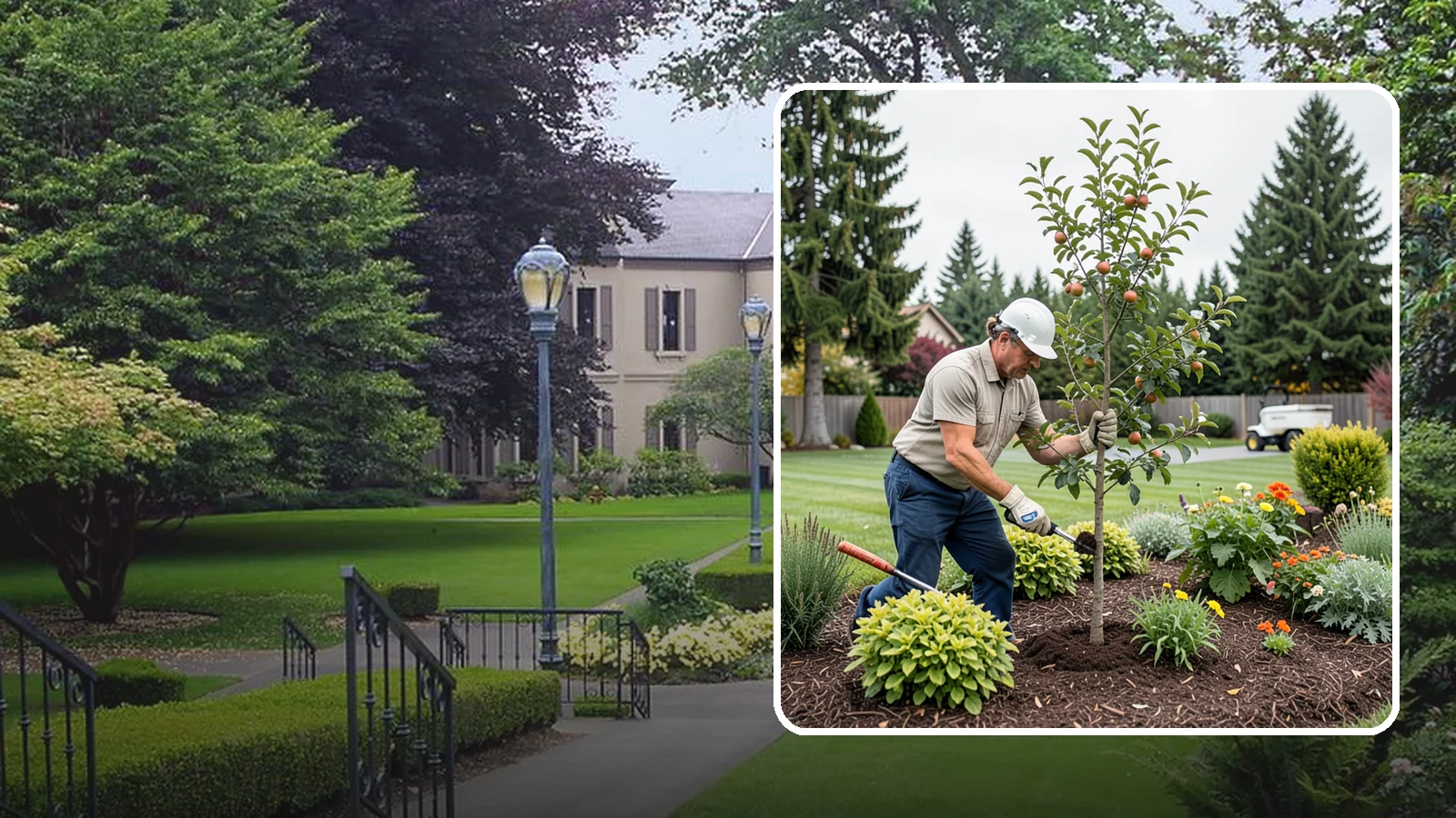 Fruit Tree Planting in Woodinville, King County, WA - We plant fruit trees selected to produce reliably in the Pacific Northwest climate.