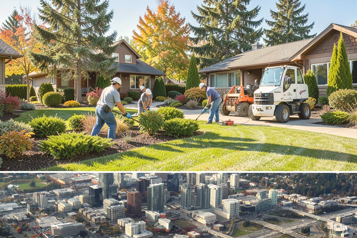 Fruit Tree Pruning in Bellevue, King County, WA - Timed by species - most in late winter dormancy