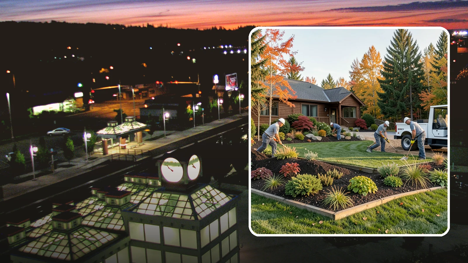 Full Landscape Installation in Auburn, King County, WA - We install complete landscapes from the ground up, integrating plantings, grading, and features for a finished Northwest yard.