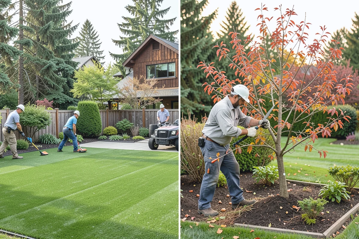 Full Landscape Installation in Beaux Arts Village, King County, WA - Meet on site to define goals, budget, and site conditions
