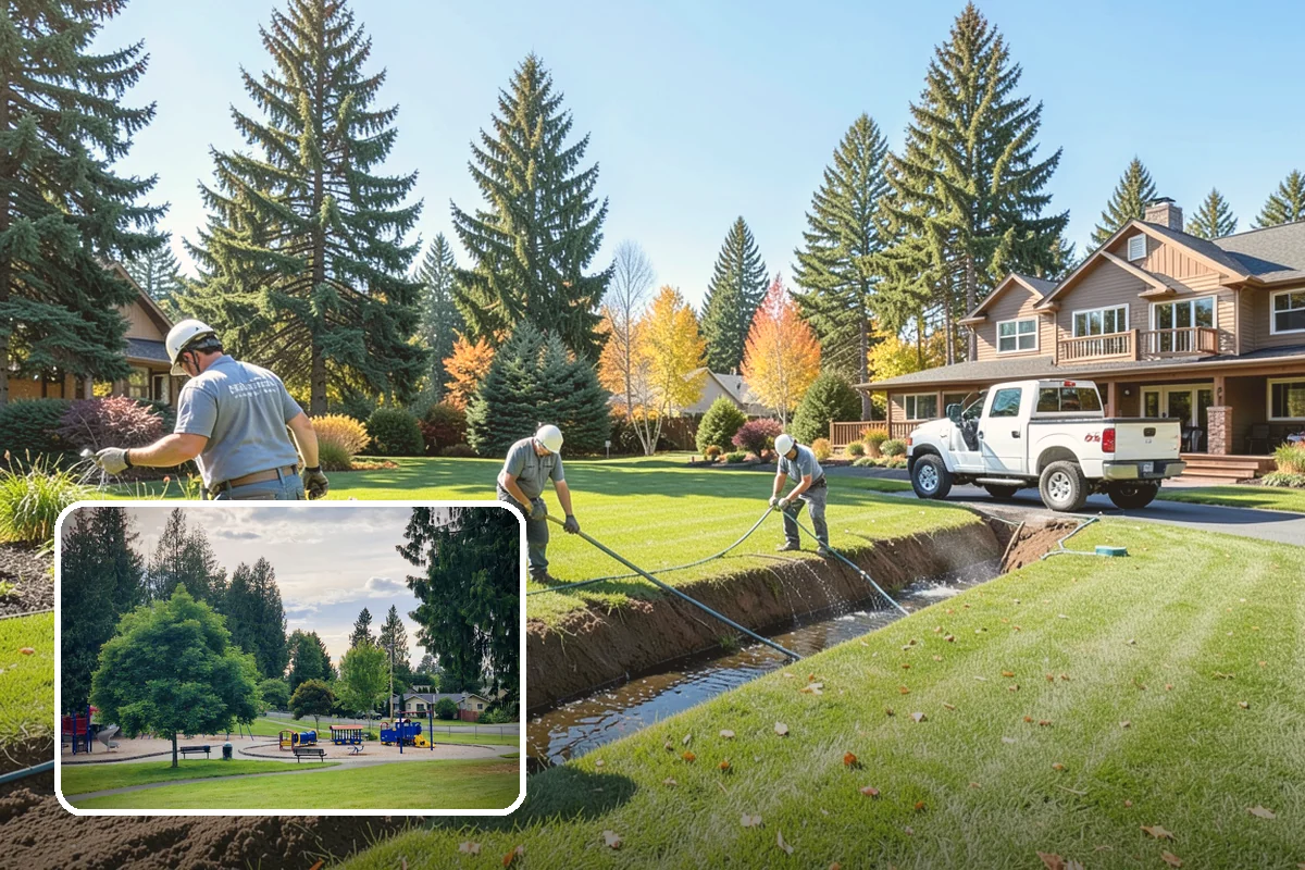 Full Landscape Installation in Bonney Lake, Pierce County, WA - Coordinated, single-source landscape build