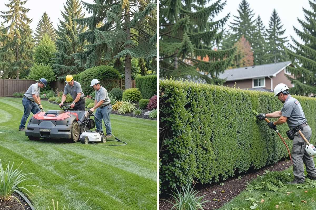 Full Landscape Installation in Bonney Lake, Pierce County, WA - Meet on site to define goals, budget, and site conditions