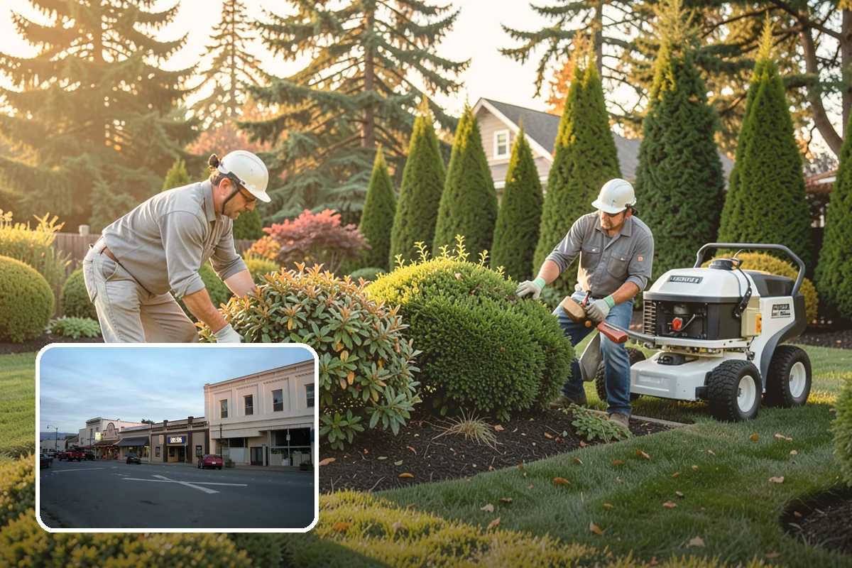 Full Landscape Installation in Burlington, Skagit County, WA - Coordinated, single-source landscape build