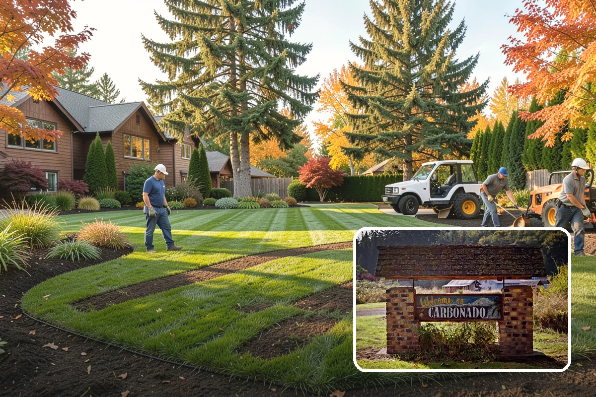 Full Landscape Installation in Carbonado, Pierce County, WA - Coordinated, single-source landscape build