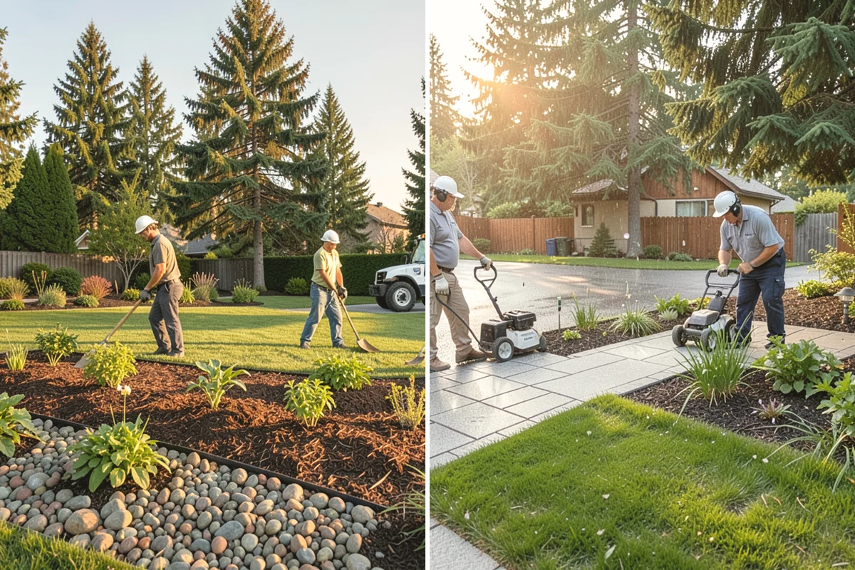Full Landscape Installation in Carnation, King County, WA - Meet on site to define goals, budget, and site conditions