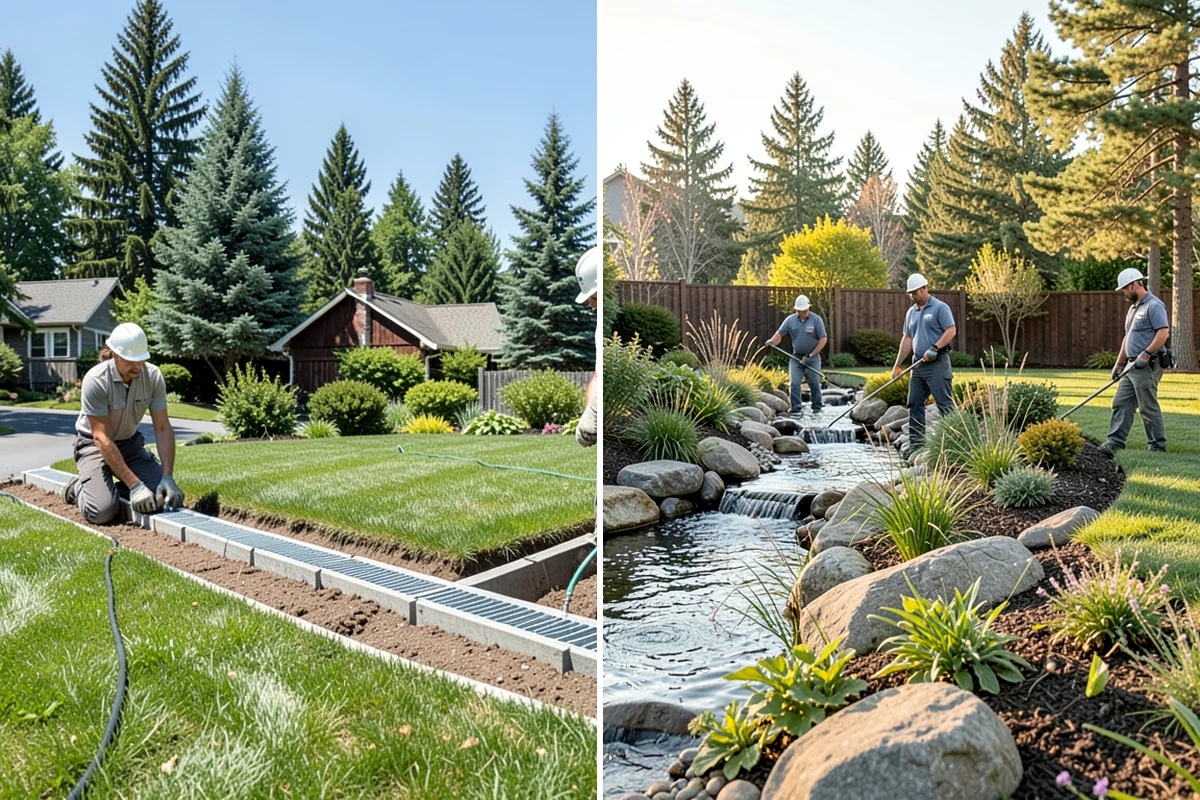 Full Landscape Installation in Clyde Hill, King County, WA - Meet on site to define goals, budget, and site conditions