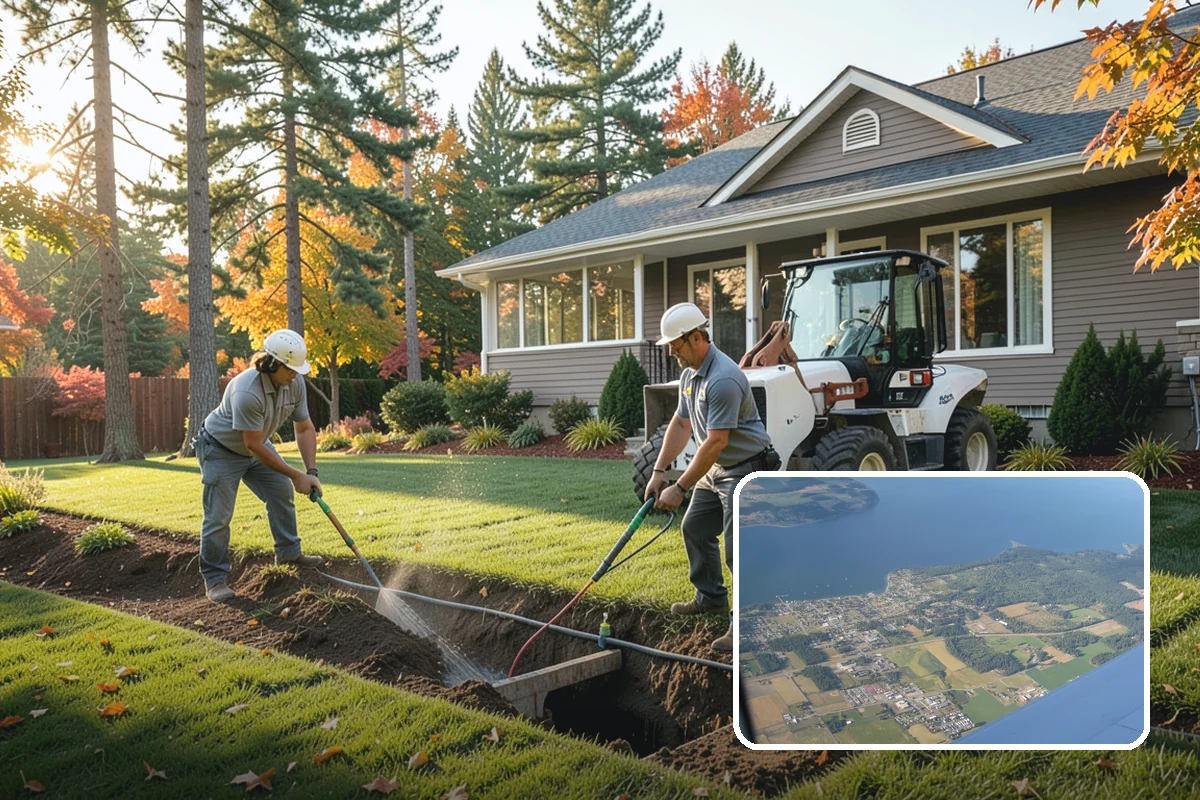 Full Landscape Installation in Coupeville, Island County, WA - Coordinated, single-source landscape build