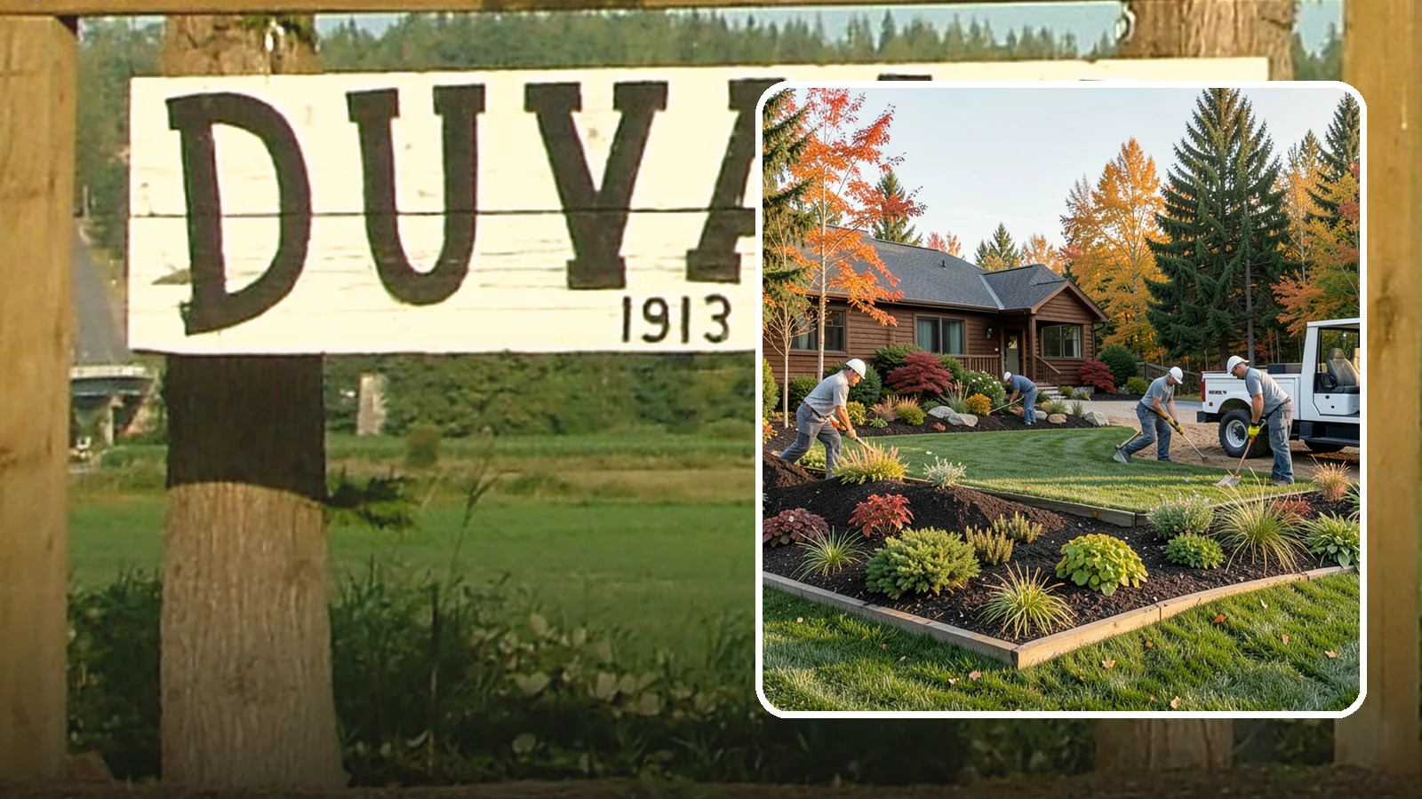 Full Landscape Installation in Duvall, King County, WA - We install complete landscapes from the ground up, integrating plantings, grading, and features for a finished Northwest yard.