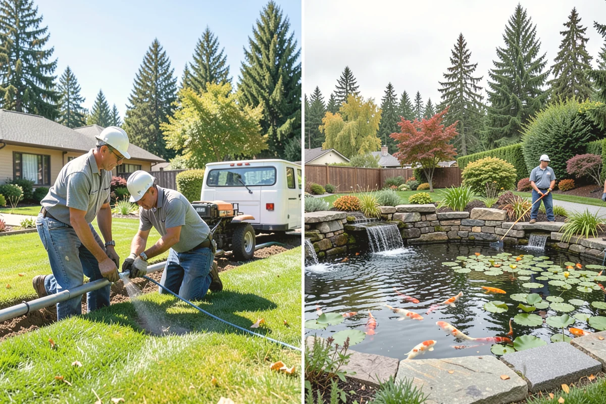 Full Landscape Installation in Duvall, King County, WA - Meet on site to define goals, budget, and site conditions