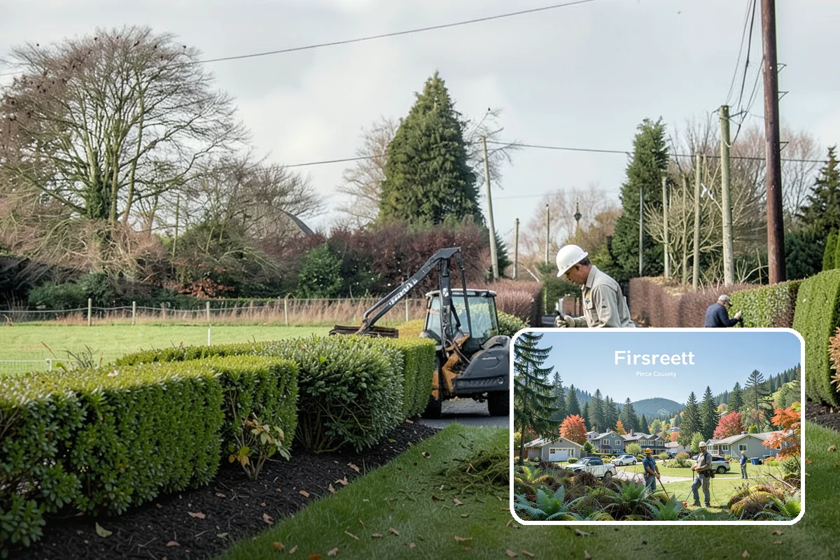 Full Landscape Installation in Fircrest, Pierce County, WA - Coordinated, single-source landscape build