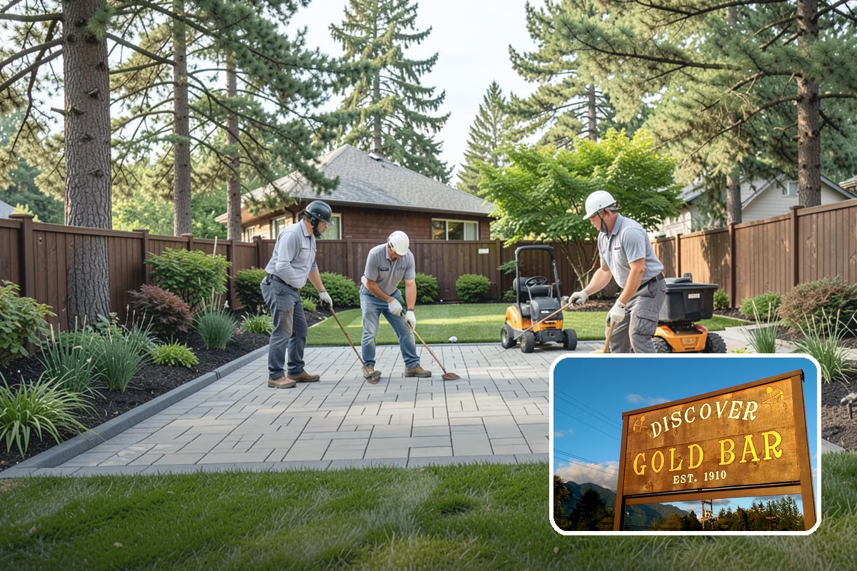 Full Landscape Installation in Gold Bar, Snohomish County, WA - Coordinated, single-source landscape build