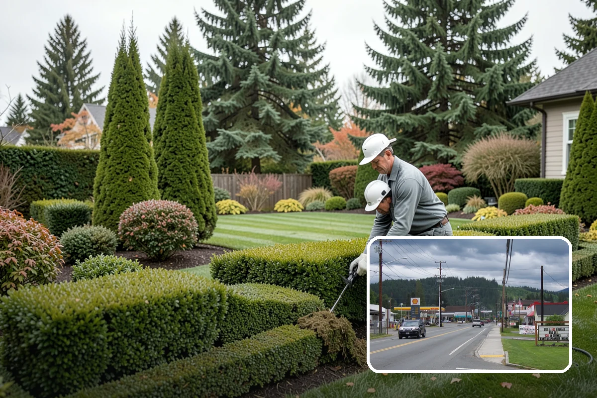 Full Landscape Installation in Granite Falls, Snohomish County, WA - Coordinated, single-source landscape build