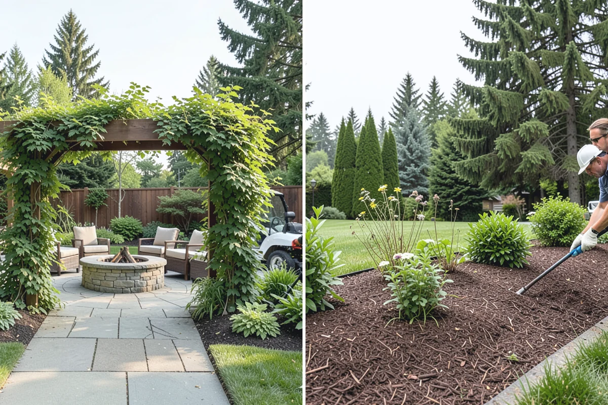 Full Landscape Installation in Granite Falls, Snohomish County, WA - Meet on site to define goals, budget, and site conditions