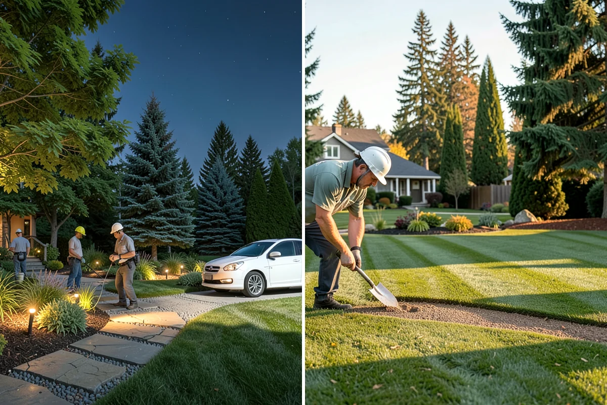 Full Landscape Installation in Lyman, Skagit County, WA - Meet on site to define goals, budget, and site conditions
