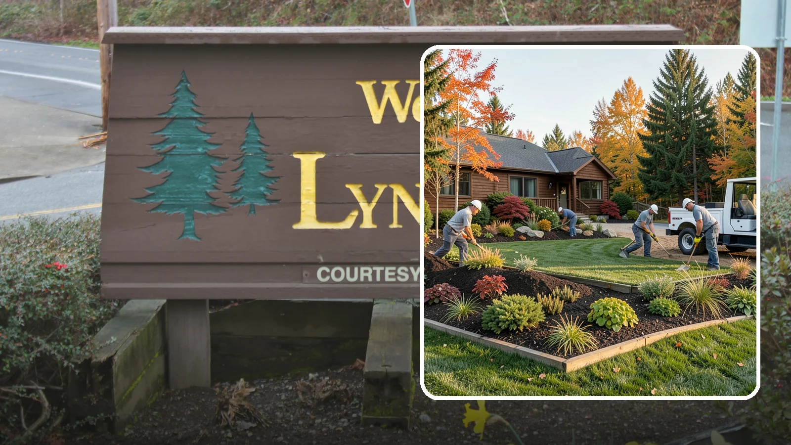 Full Landscape Installation in Lynnwood, Snohomish County, WA - We install complete landscapes from the ground up, integrating plantings, grading, and features for a finished Northwest yard.