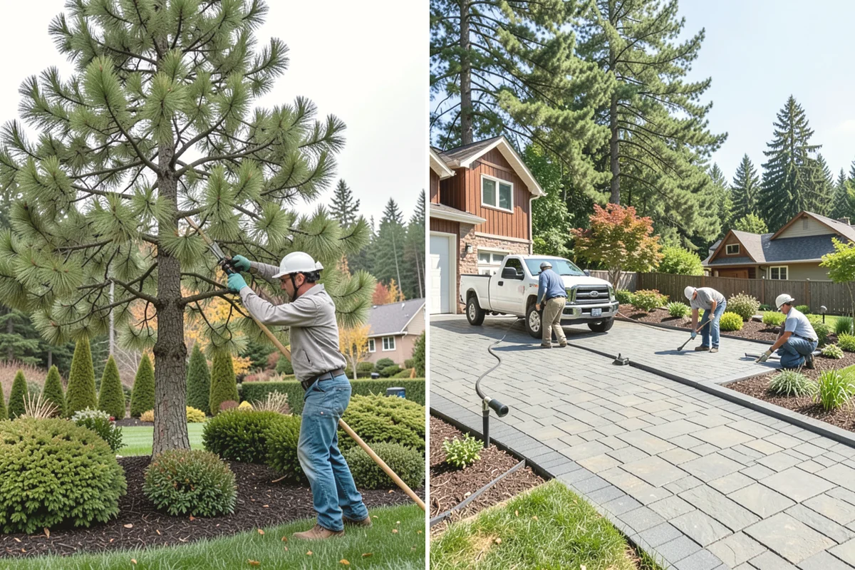 Full Landscape Installation in Monroe, Snohomish County, WA - Meet on site to define goals, budget, and site conditions