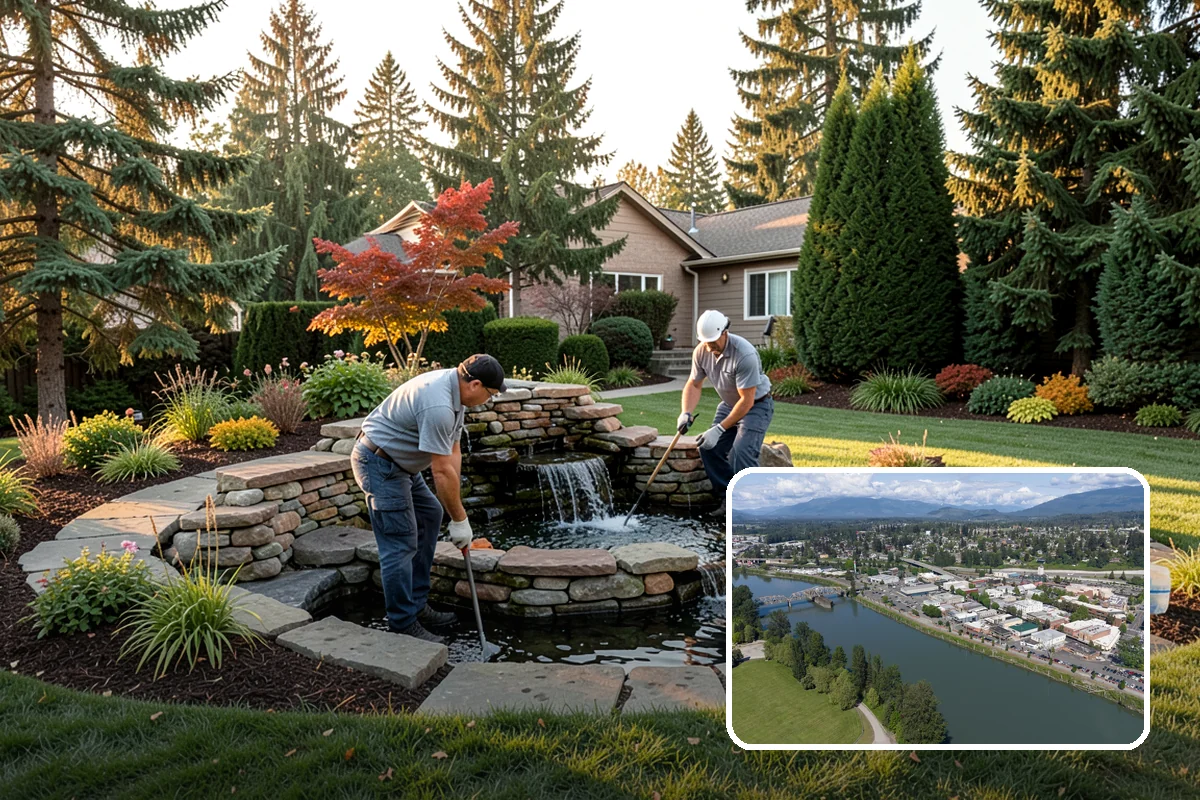 Full Landscape Installation in Mount Vernon, Skagit County, WA - Coordinated, single-source landscape build