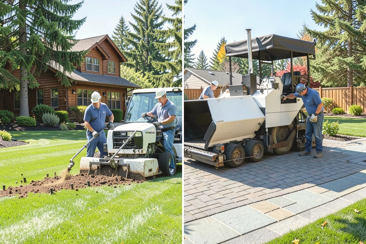 Full Landscape Installation in Mountlake Terrace, Snohomish County, WA - Meet on site to define goals, budget, and site conditions