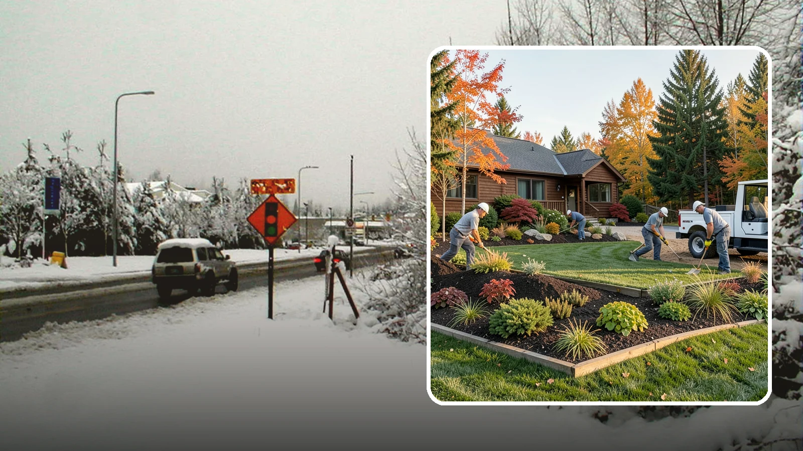 Full Landscape Installation in Newcastle, King County, WA - We install complete landscapes from the ground up, integrating plantings, grading, and features for a finished Northwest yard.