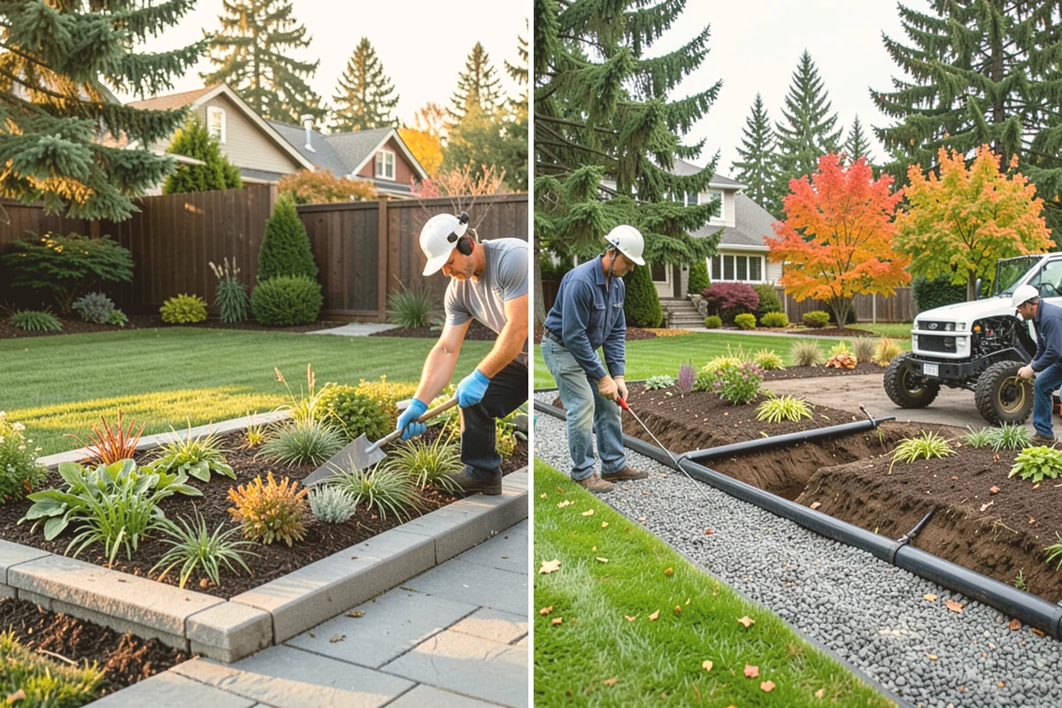 Full Landscape Installation in Newcastle, King County, WA - Meet on site to define goals, budget, and site conditions