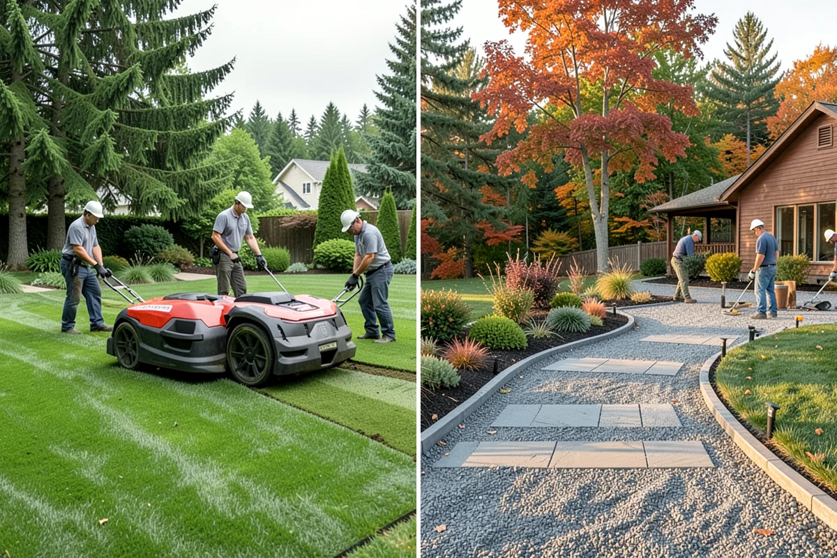 Full Landscape Installation in Normandy Park, King County, WA - Meet on site to define goals, budget, and site conditions