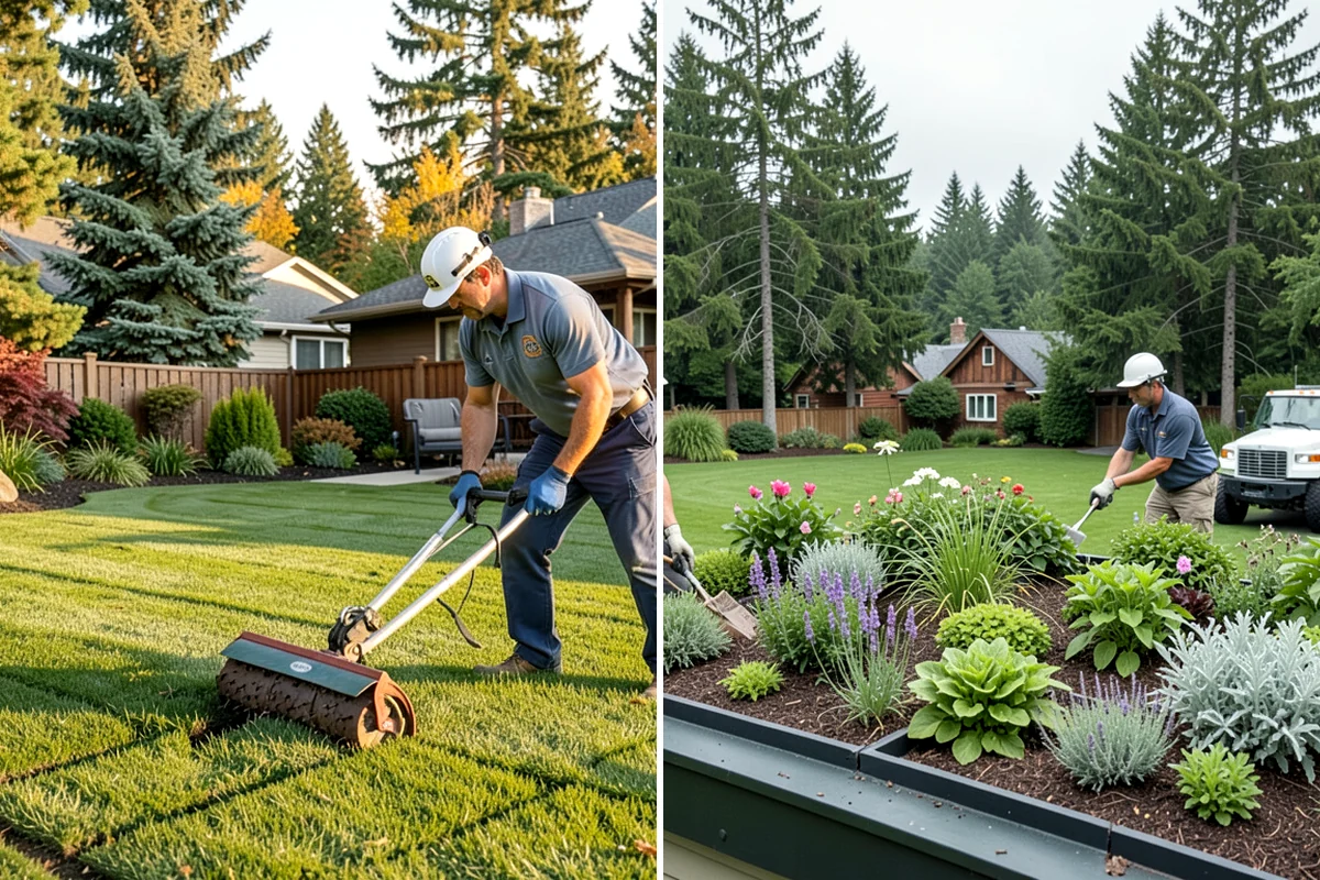 Full Landscape Installation in Puyallup, Pierce County, WA - Meet on site to define goals, budget, and site conditions