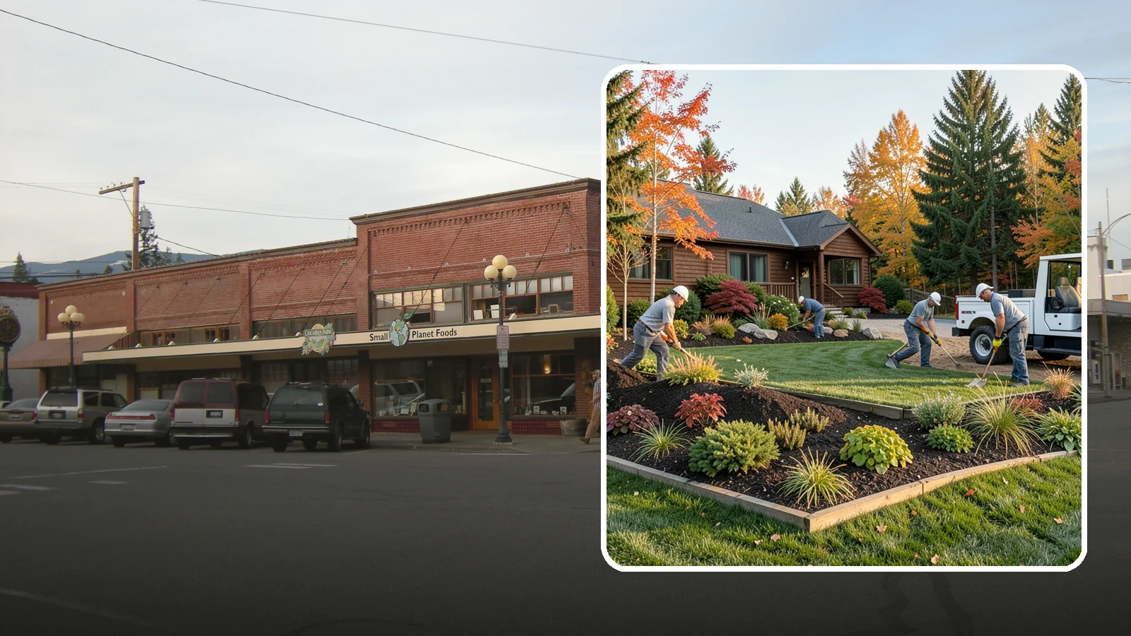 Full Landscape Installation in Sedro-Woolley, Skagit County, WA - We install complete landscapes from the ground up, integrating plantings, grading, and features for a finished Northwest yard.