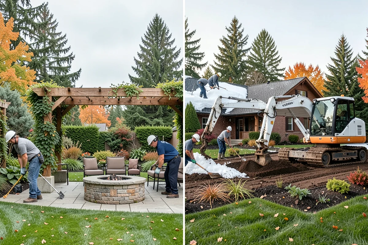 Full Landscape Installation in Shoreline, King County, WA - Meet on site to define goals, budget, and site conditions