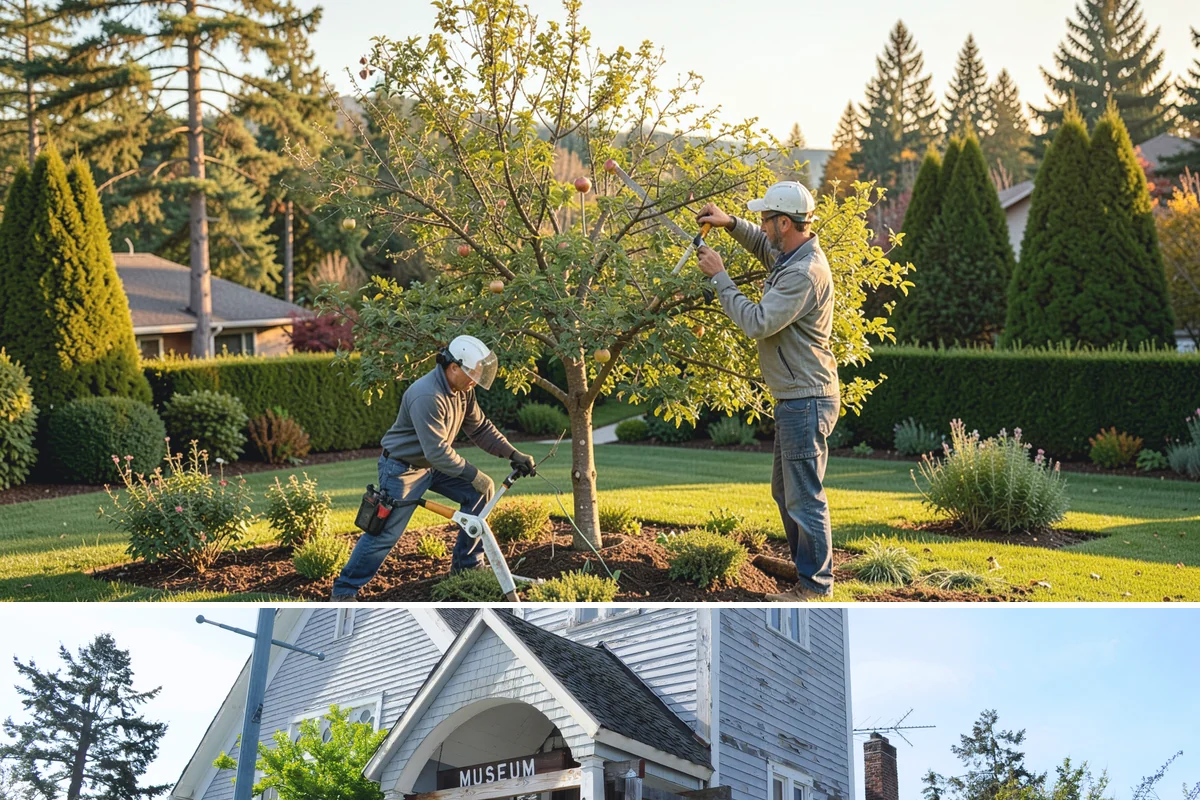 Full Landscape Installation in Steilacoom, Pierce County, WA - Spring and fall installations take advantage of the region's mild, damp weather to help new plantings and lawns establish quickly.
