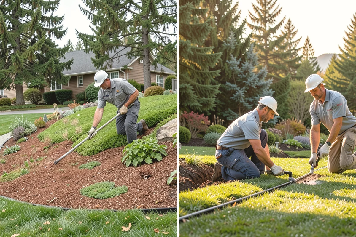 Full Landscape Installation in Tacoma, Pierce County, WA - Meet on site to define goals, budget, and site conditions