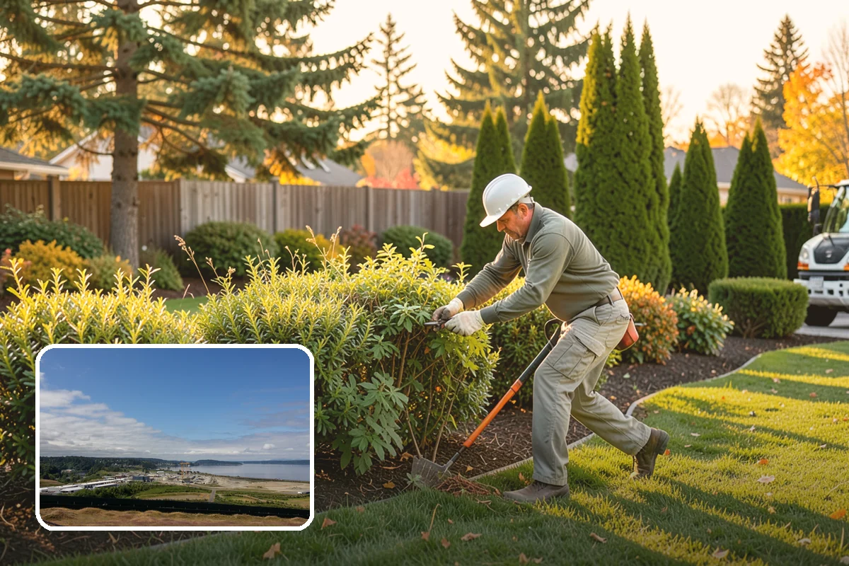 Full Landscape Installation in University Place, Pierce County, WA - Coordinated, single-source landscape build