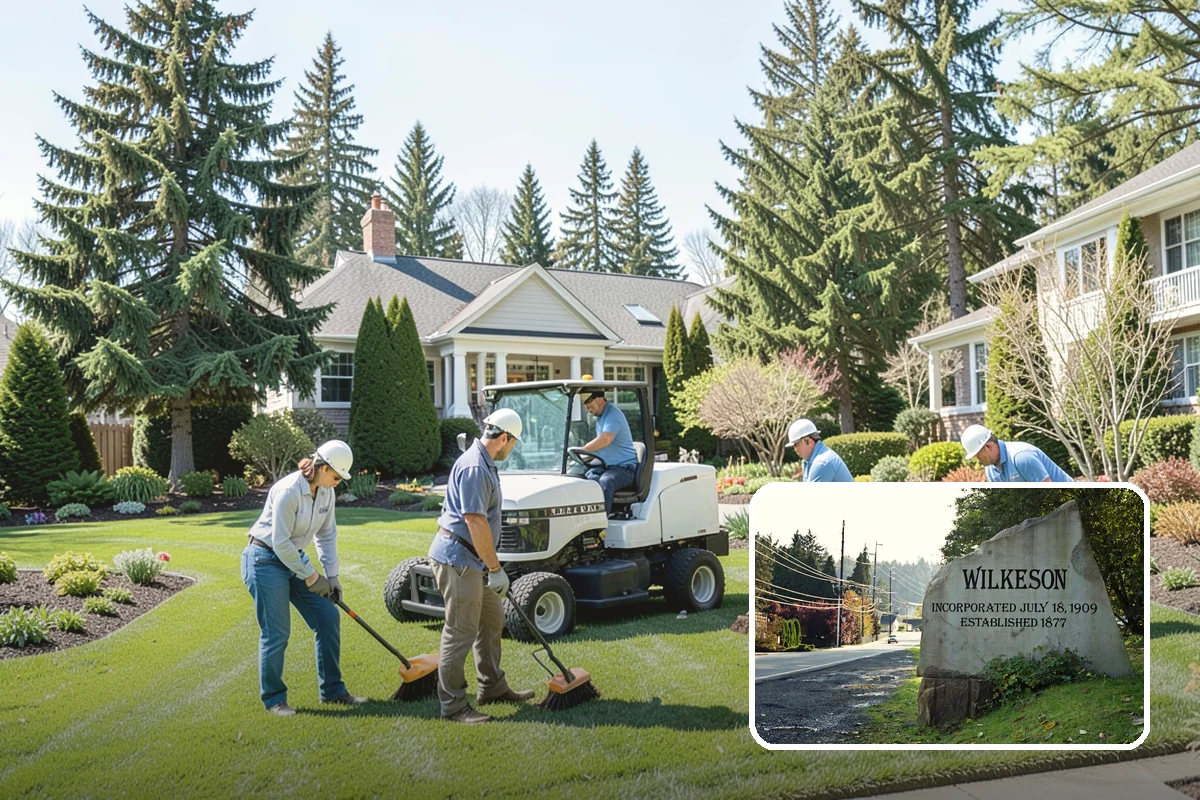 Full Landscape Installation in Wilkeson, Pierce County, WA - Coordinated, single-source landscape build