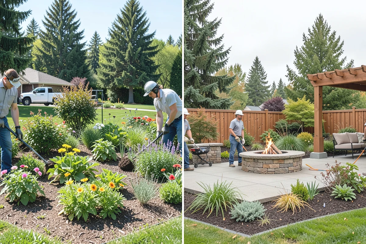Full Landscape Installation in Woodinville, King County, WA - Meet on site to define goals, budget, and site conditions