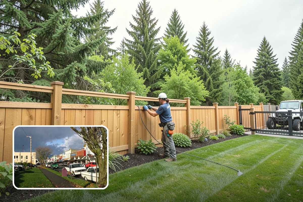 Gabion Retaining Wall in Arlington, Snohomish County, WA - Outstanding free drainage in wet climates