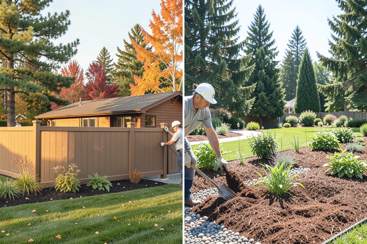 Gabion Retaining Wall in Beaux Arts Village, King County, WA - Excavate and prepare a level gravel base