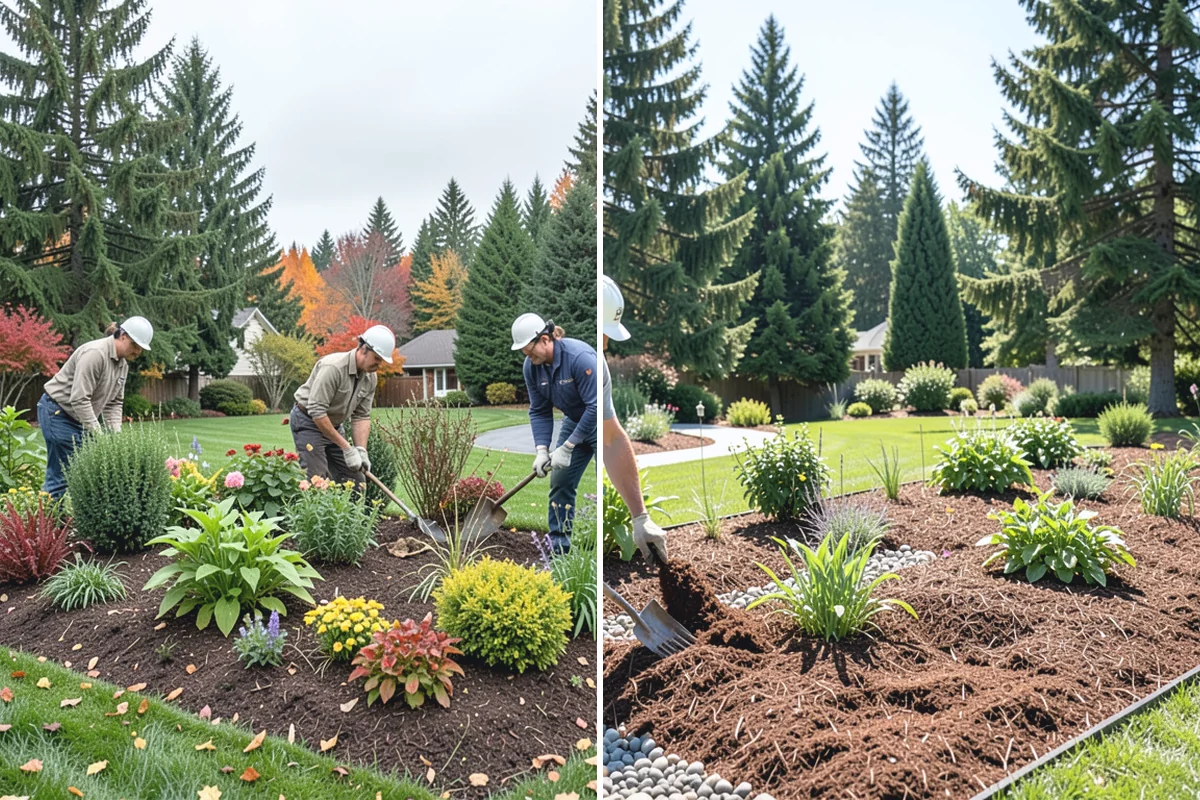 Gabion Retaining Wall in Bonney Lake, Pierce County, WA - Excavate and prepare a level gravel base