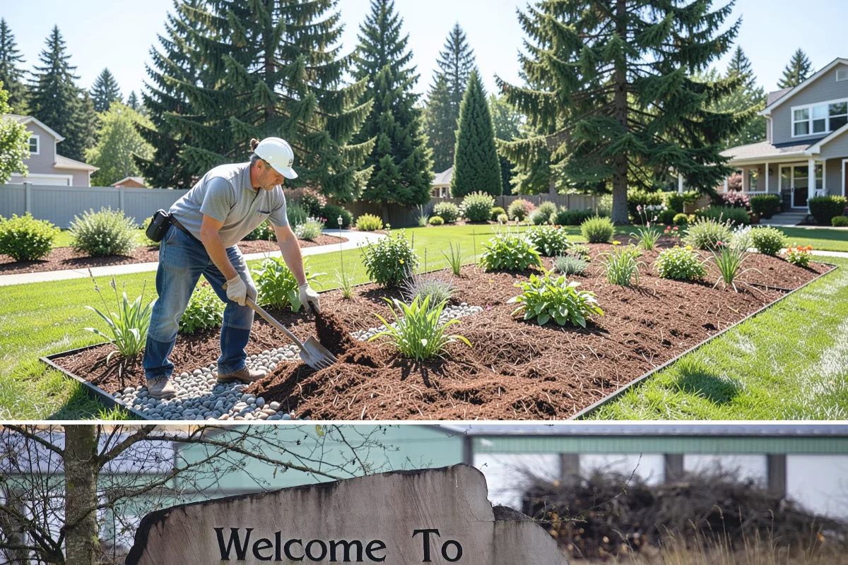 Gabion Retaining Wall in Buckley, Pierce County, WA - Can be installed nearly year-round in the PNW thanks to its dry construction, with spring through fall preferred for easiest site...