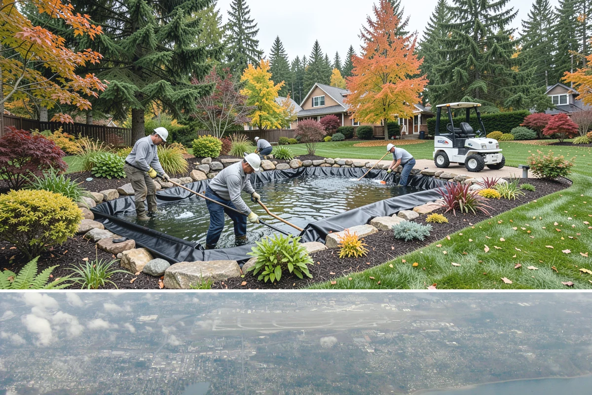 Gabion Retaining Wall in Burien, King County, WA - Can be installed nearly year-round in the PNW thanks to its dry construction, with spring through fall preferred for easiest site...