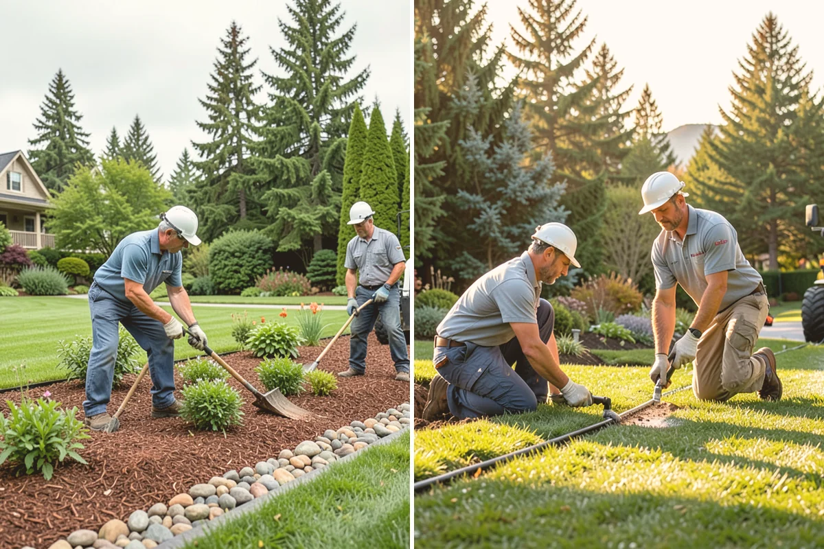 Gabion Retaining Wall in Kent, King County, WA - Excavate and prepare a level gravel base